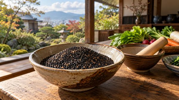 10 façons innovantes d'utiliser les graines de sésame noir en cuisine